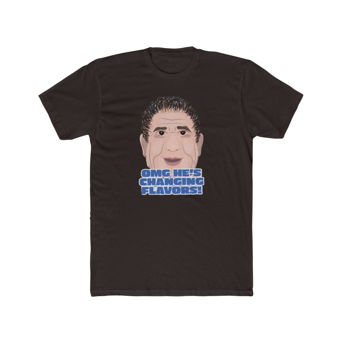OMG He's Changing Flavors - JRE Joey Diaz Podcast Fan Quote T-Shirt - alternate angle 2, merchandise