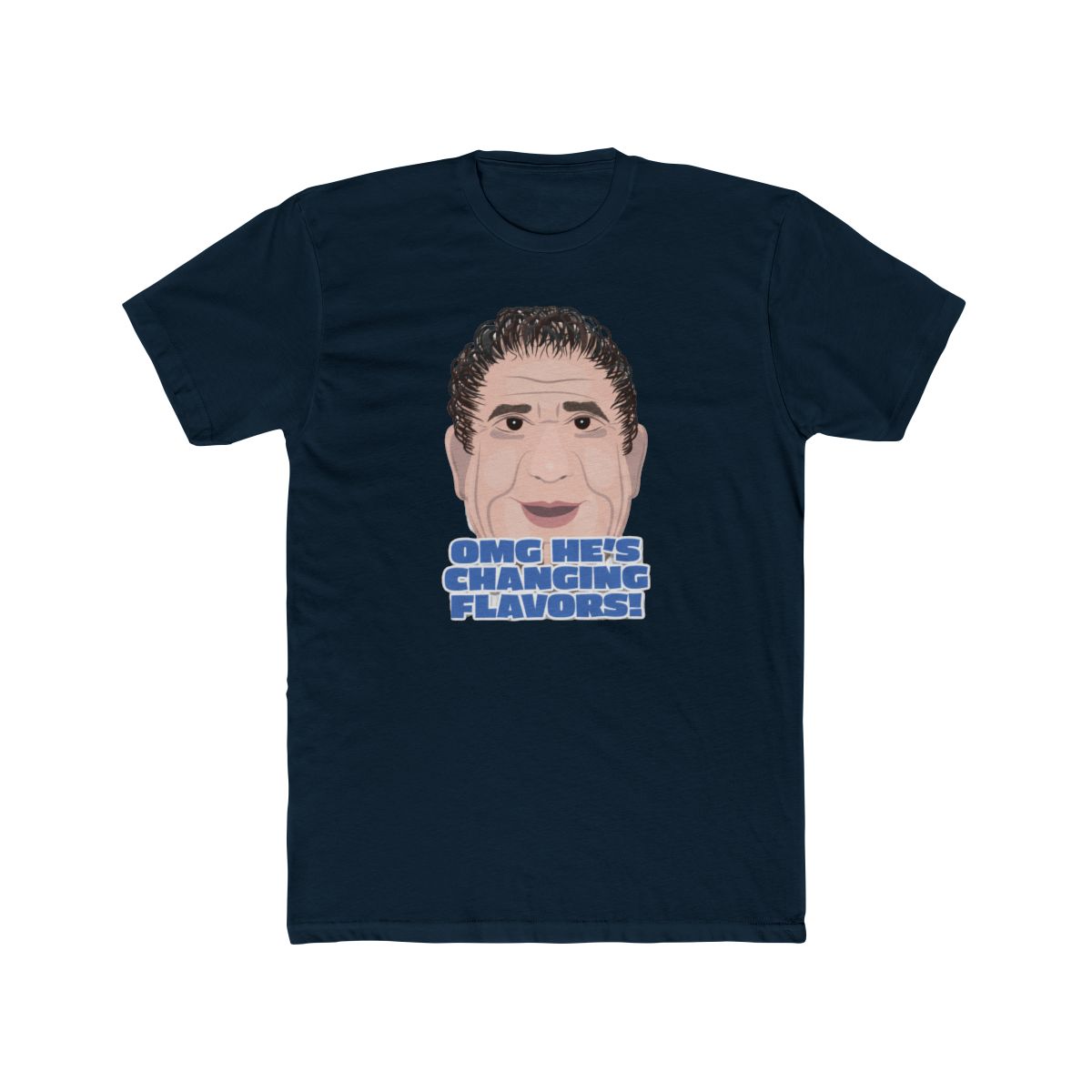 OMG He's Changing Flavors - JRE Joey Diaz Podcast Fan Quote T-Shirt - alternate angle 4, merchandise