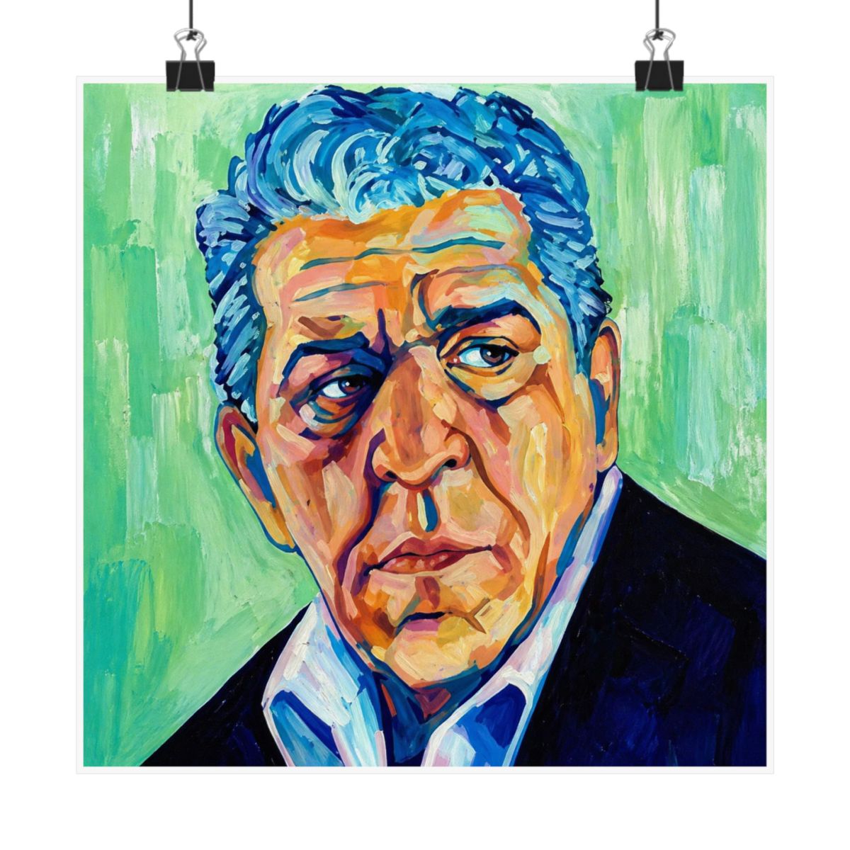 Joey Diaz Abstracte PosterWall ArtHome Decor Poster - alternate angle 5, merchandise