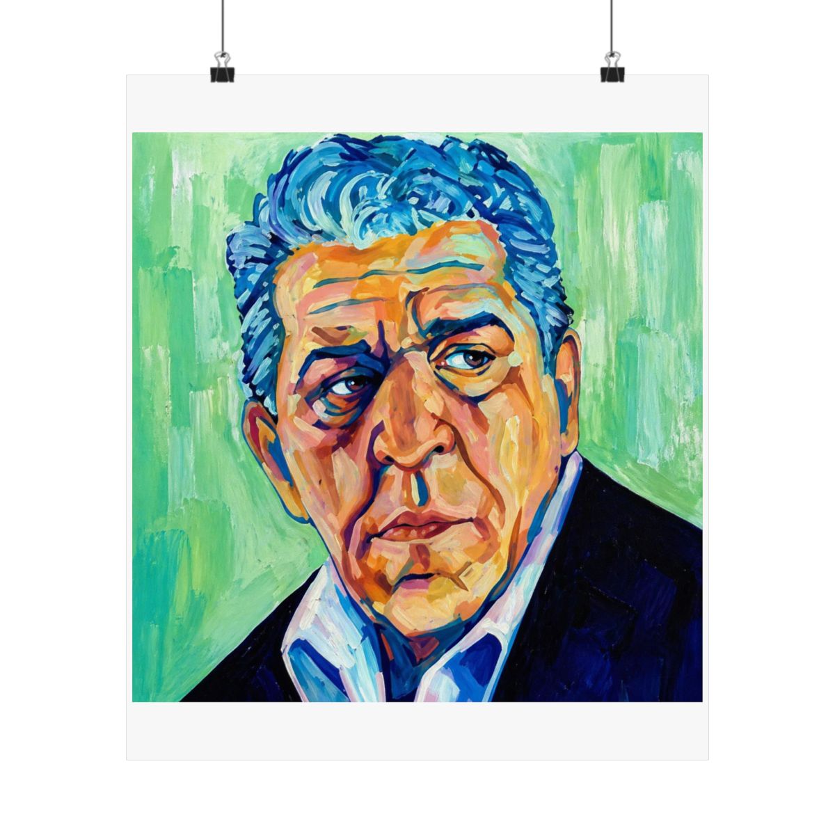 Joey Diaz Abstracte PosterWall ArtHome Decor Poster - alternate angle 5, merchandise