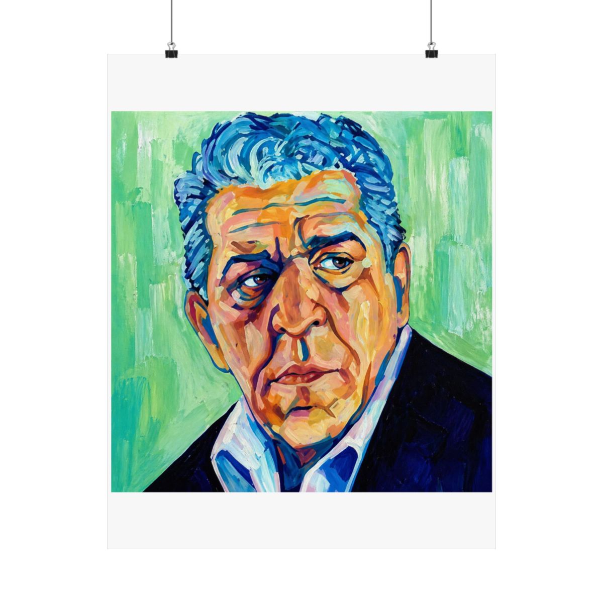 Joey Diaz Abstracte PosterWall ArtHome Decor Poster - alternate angle 1, merchandise